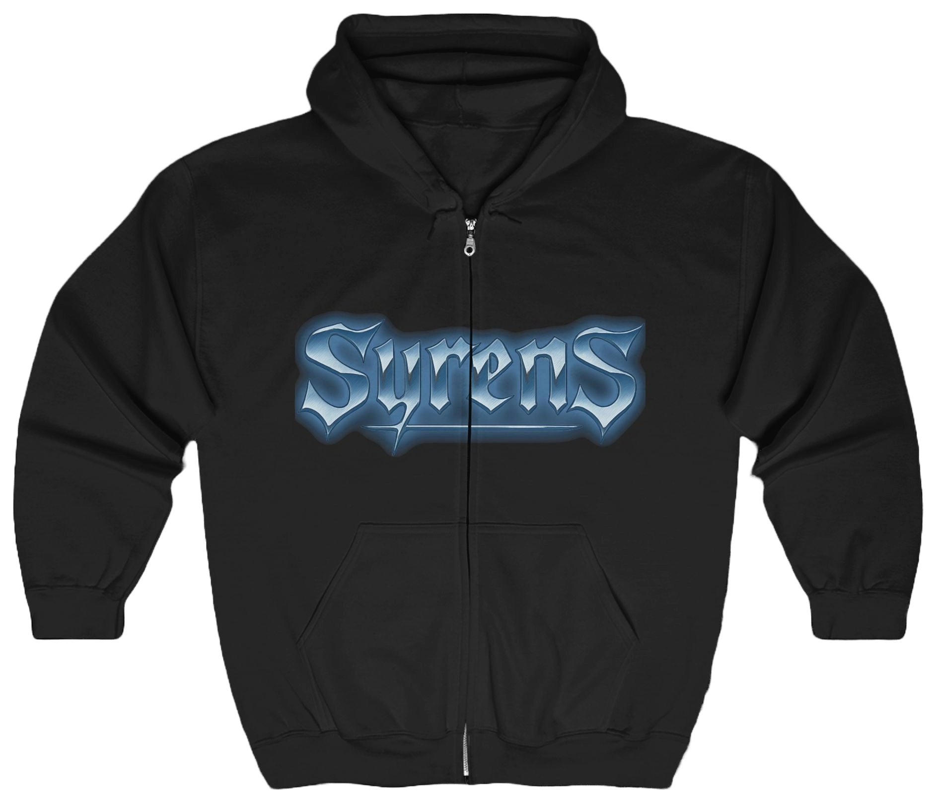 SYRENS™ Chrome Arc Zip-Up Hoodie